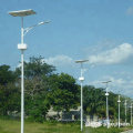 Big sale q235 solar street lamp post hot dip galvanization steel and powder painting solar street light pole